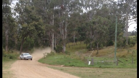 Classic Rally car