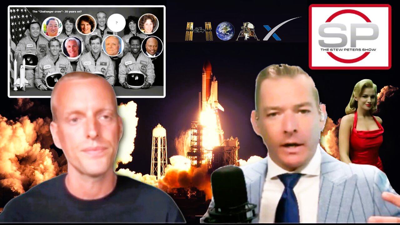 Stew Peters - Justin Robert - The Challenger Space Shuttle Shenanigans.