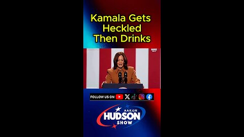 Kamala Gets Heckled Then Goes Drinking