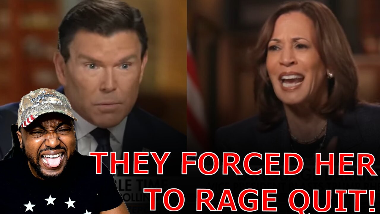 Kamala's Team RAGE QUITS After SHE IMPLODES INTO ANGER AND YELLING In TRAINWRECK Fox News Interview!