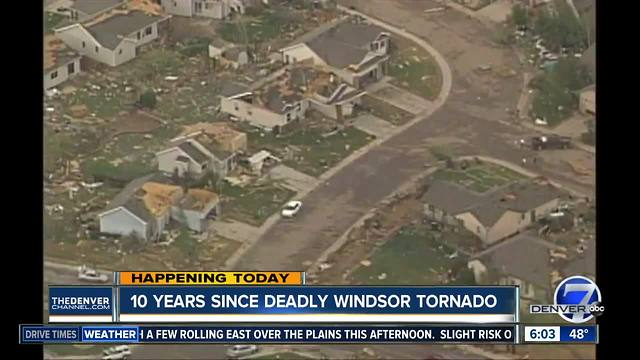 10 years after deadly tornado, Windsor has rebuilt but memories remain