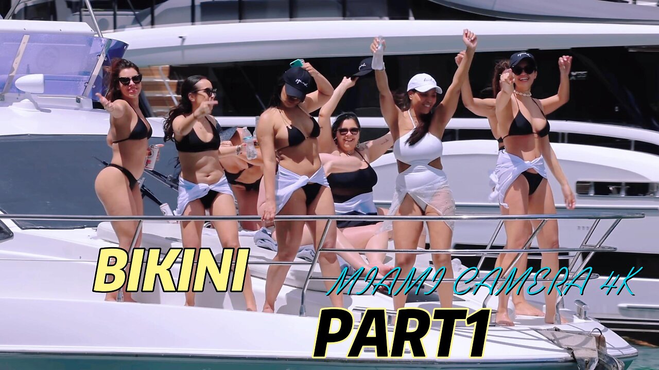 PART 4 |MIAMI Boats Party 4K|