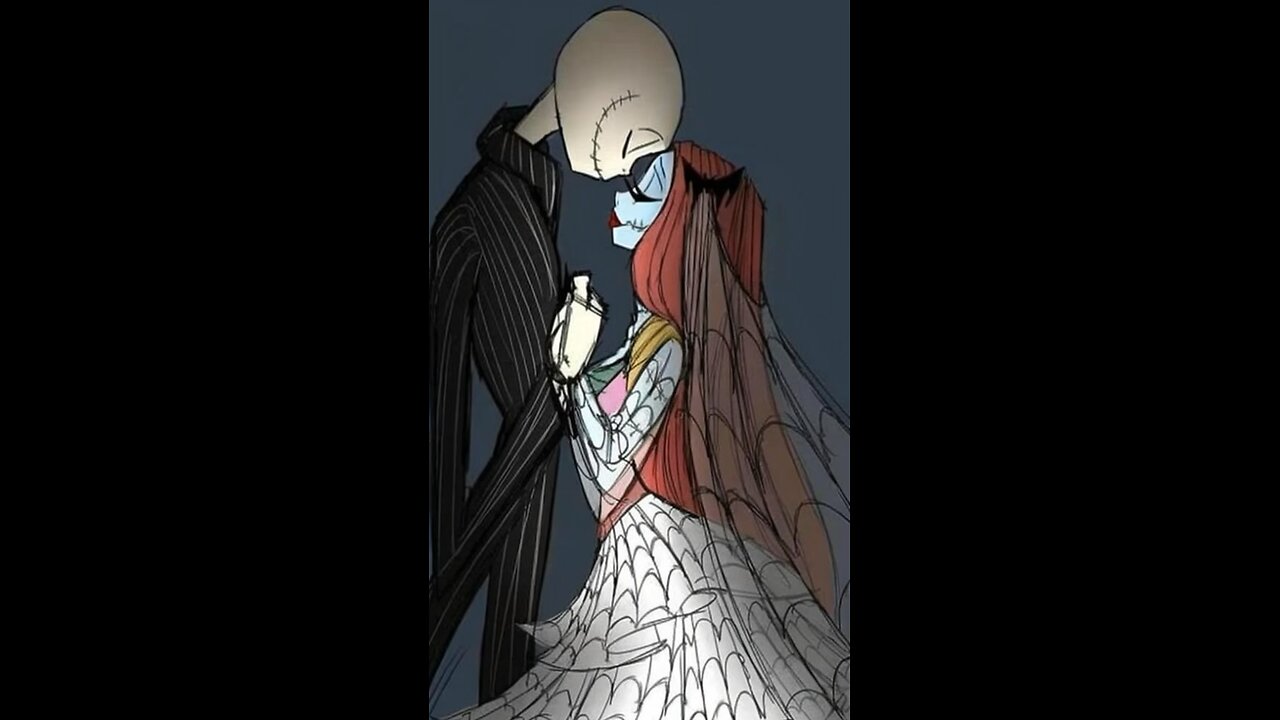 Jack and Sally Wedding Nightmare Before Christmas