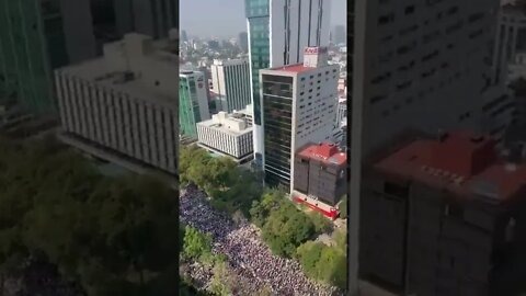 Manifestação no México