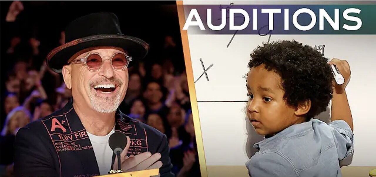 GENIUS 2-Year-Old Baby Dev Is AGT's Youngest