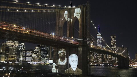 New York City Honors Victims Of COVID