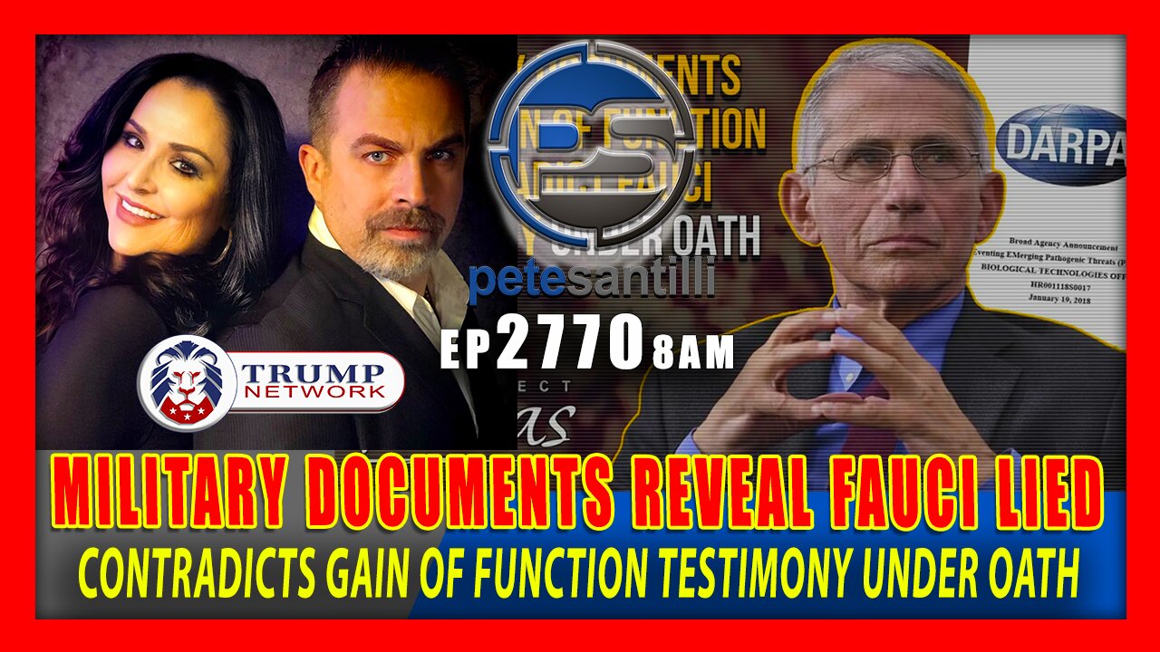 EP 2770-AM MILITARY DOCUMENTS REVEAL FAUCI LIED ABOUT GAIN OF FUNCTION