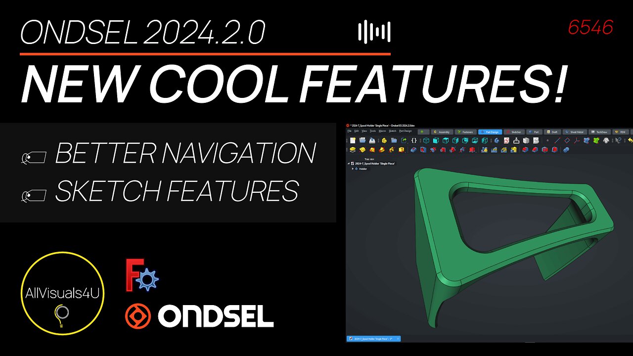 ⚠ Ondsel 2024.2 Is Out (FreeCAD) - Some Cool Improvements - Ondsel Tutorial