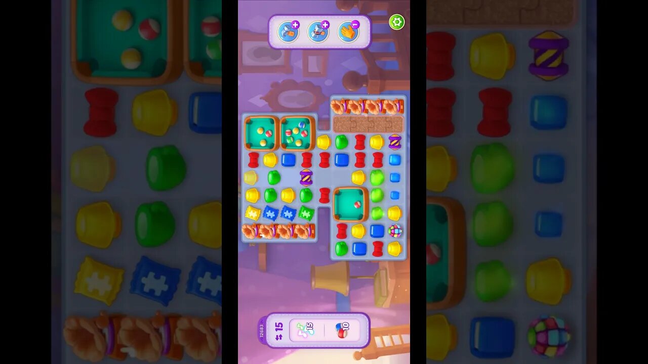 Shorts Playrix Homescapes Gameplay Walkthrough Level 12683-010