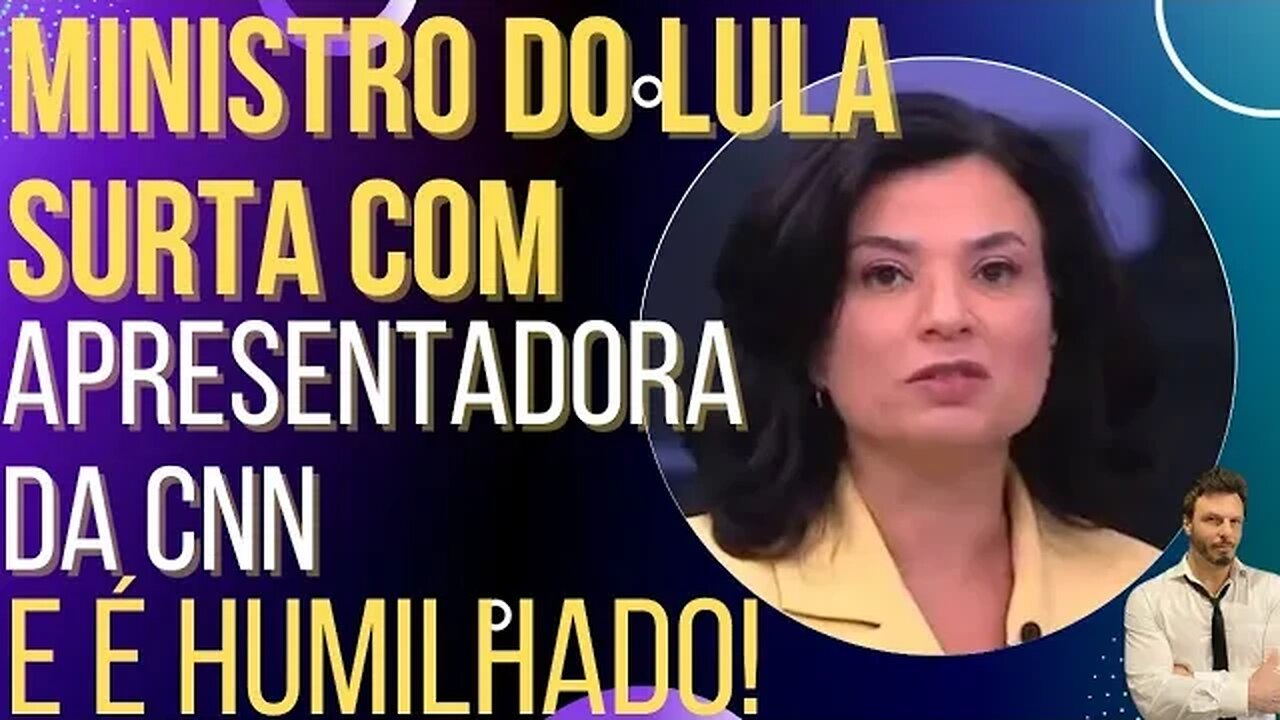 Ministro do Lula surta com apresentadora da CNN e é humilhado!