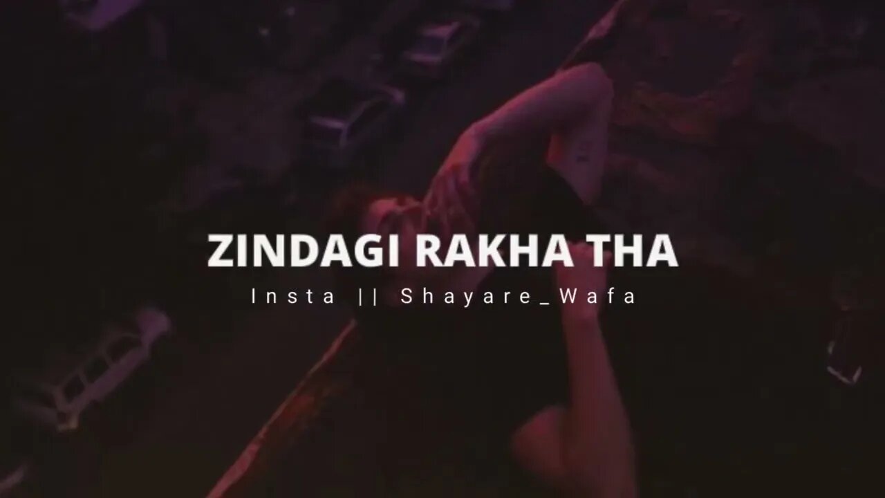 Hame To Log Chod Gaye 🥺💔Heart Touching Lines | Sad Status | One Line Shayri | #shayare_wafa