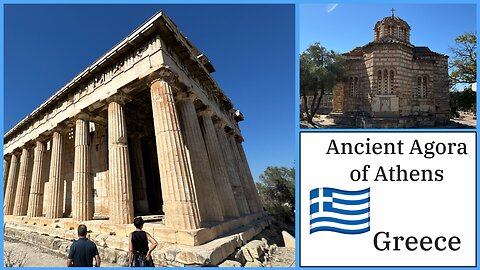 Ancient Agora of Athens & Museum - 5th Century BC - Birthplace of Democracy - Athens Greece 2024