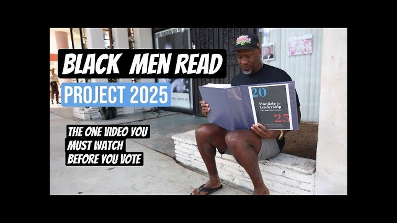 Black Men Read "Project 2025" And Share Their Unfiltered Reactions