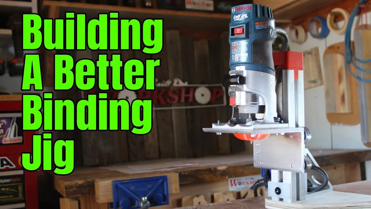 Building my Router Binding Jig | Routing Binding and Purfling Channels