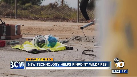 New technology helps firefighters pinpoint wildfires