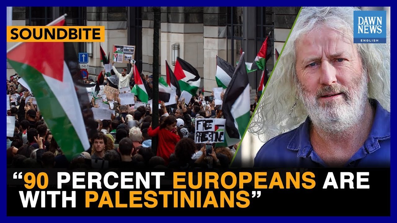 90 Percent Europeans Are With Palestinians: MP Mick Wallace