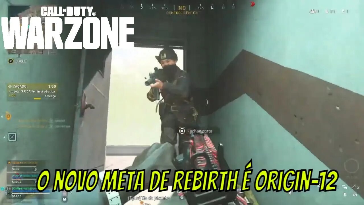 Call of duty Warzone - Testando a Origin 12 em Rebirth