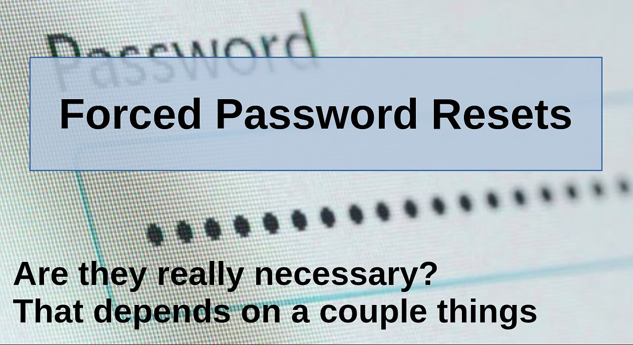 Should you change passwords frequently? | Let's review