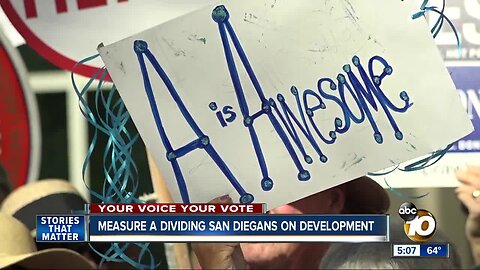 Measure A dividing San Diegans on development