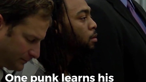 WATCH: Whimpering Punk Lands in Heap on Floor After Judge Says 3 Words