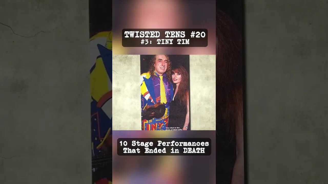 TINY TIM: Stage Performance That Ended in DEATH #3