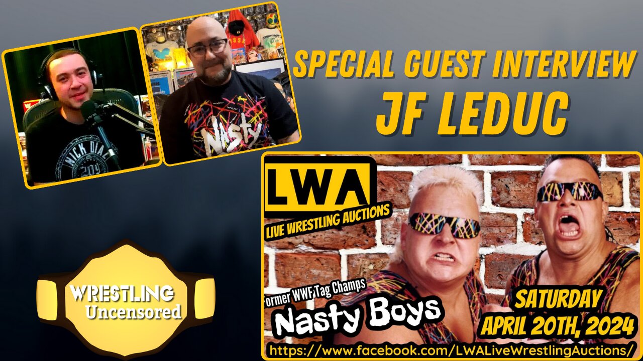 Exclusive Interview: JF Leduc Reveals Nasty Boys Wrestling Collectibles Insights