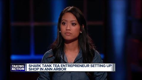 Shark Tank tea entrepreneur setting up shop in Ann Arbor