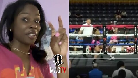 Omeretta Responds To Trolls Claiming She Lost Boxing Match Against Kenzo B! 🥊