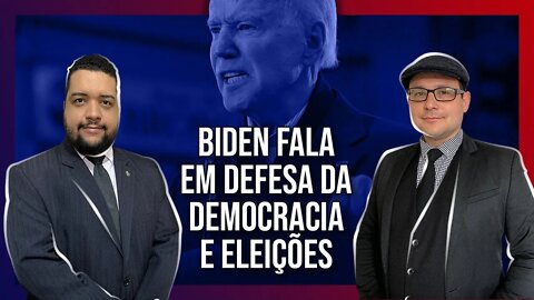 Biden fala em defesa da democracia e eleições | America Vox