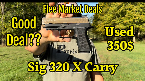 Sig Sauer P320 X-Carry with Upgraded Trigger #2024 #Rumble #NewsFeed