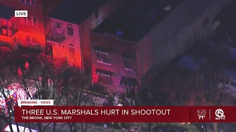 Multiple U.S. Marshals injured in shootout with suspect in New York