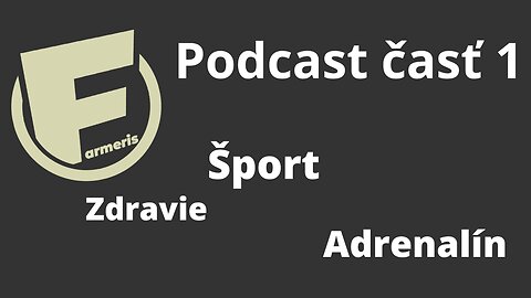 Farmeris podcast 1 - Hosť Marek Magula - IT študent a vášnivý športovec