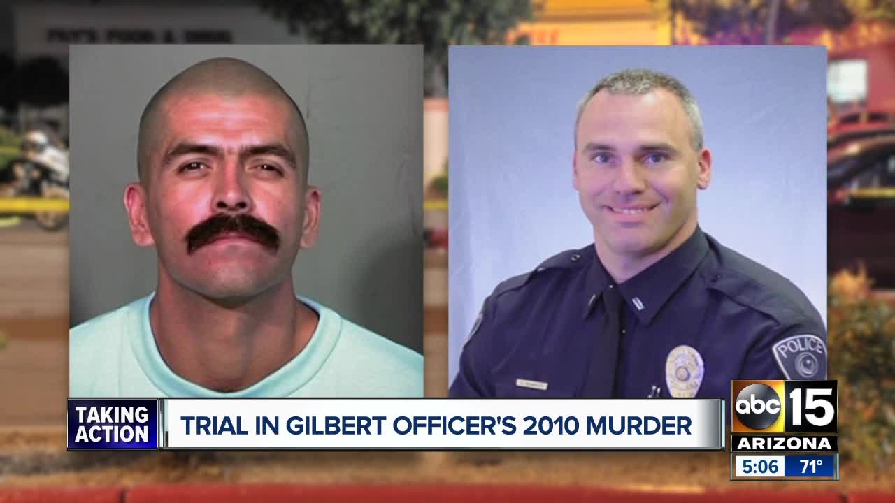 Trial continues in Gilbert officer's 2010 murder