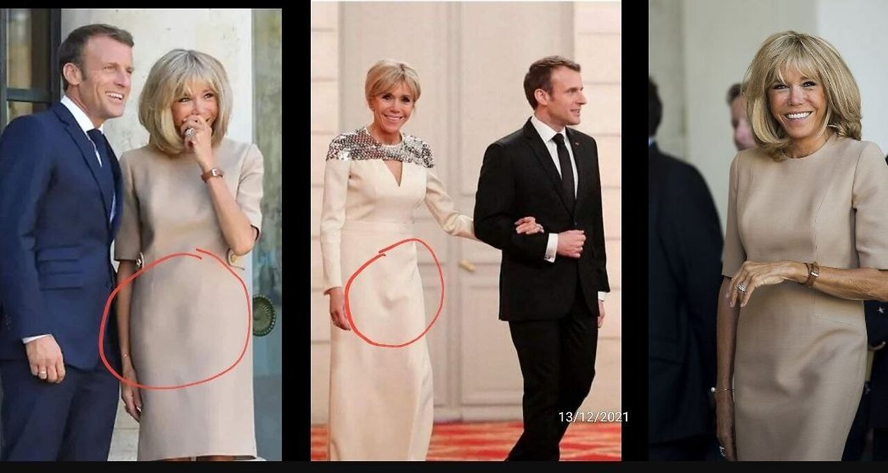 man beats up woman in Olympix boxing, Proof Brigitte Macron is a man