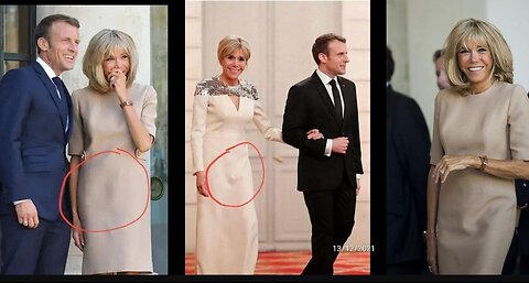 man beats up woman in Olympix boxing, Proof Brigitte Macron is a man