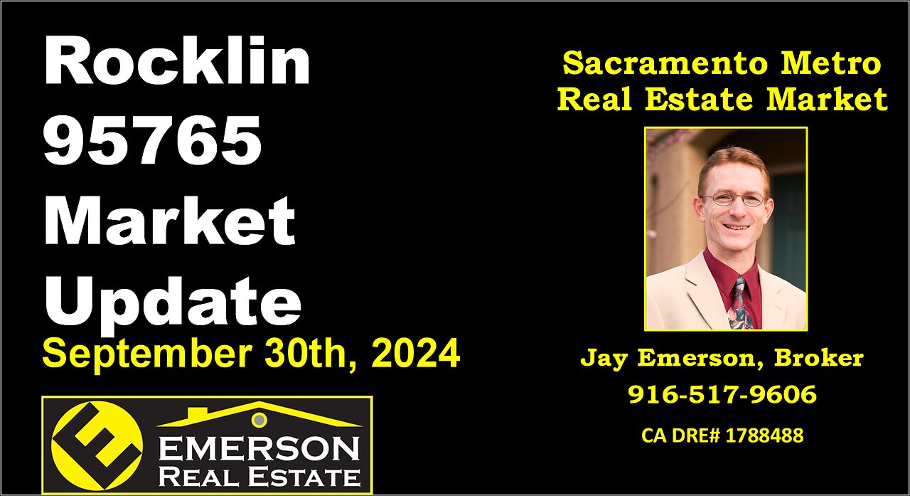 Rocklin 95765 Real Estate Market Update