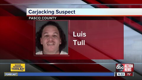 Armed carjacker on the run in Dade City