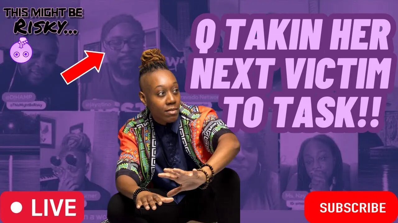 Q IS ON FIRE! QTINO STEPS IN TO EXPLAIN WHY A WOMAN CANT RAISE A MAN! DOES HE BECOME HER NEXT VIC??