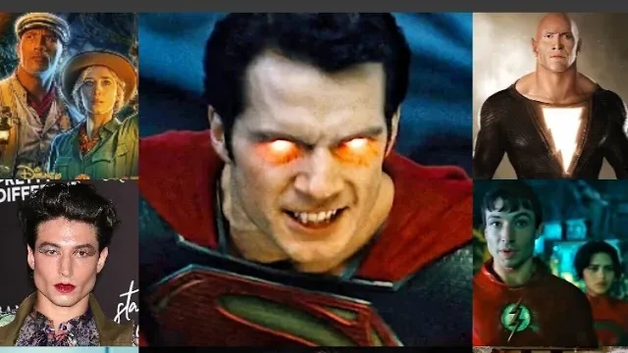 Flash v Superman, Ezra Miller v Henry Cavill. Weird choice, Hollywood