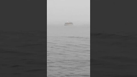 Ferry trip in fog