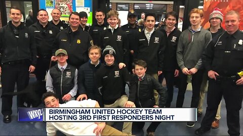 Birmingham United hockey team aims to make 3rd annual First Responders night bigger than ever