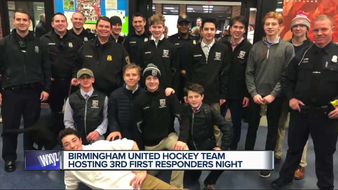 Birmingham United hockey team aims to make 3rd annual First Responders night bigger than ever