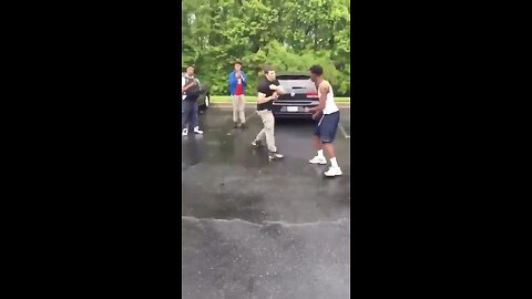 He molested wrong guy and found out.