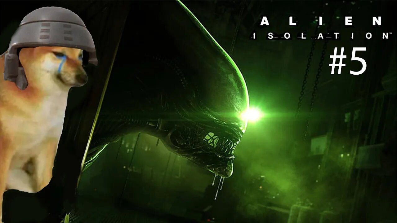 Nosey tries Alien Isolation Part 5