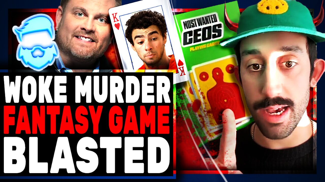 Leftist Make SICK Card Game Encouraging More CEO Assassinations & Openly Calls For More Attacks!