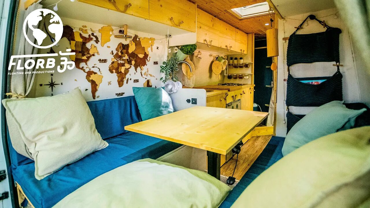 This Van Conversion Feels like a Tropical Beach Get Away