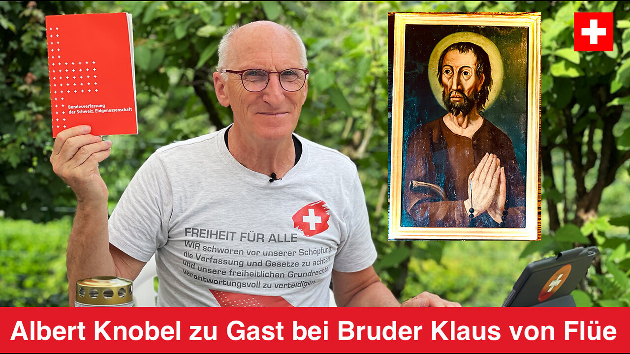 Albert Knobel zu Besuch bei Bruder Klaus, Niklaus von Flüe, der Schutzpatron der Schweiz 🇨🇭