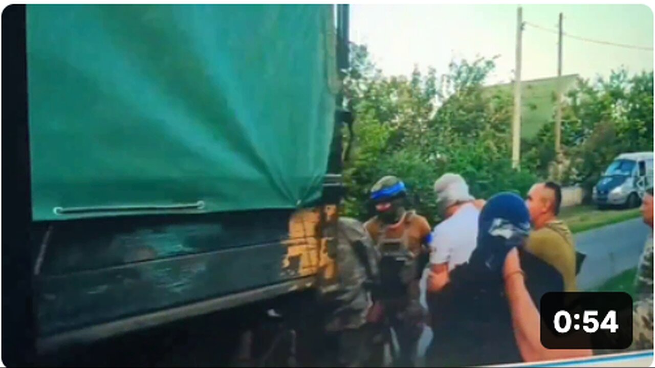 Ukrainian troops now kidnapping Russian citizens from their homes on Russian soil...