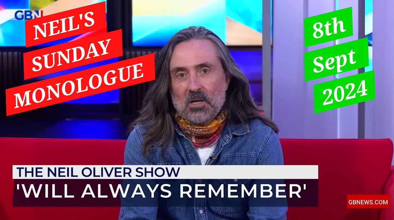 Neil Oliver's Sunday Monologue - 8th September 2024.