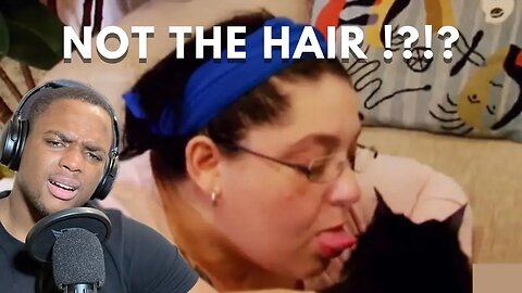 She EATS Her CATS HAIR